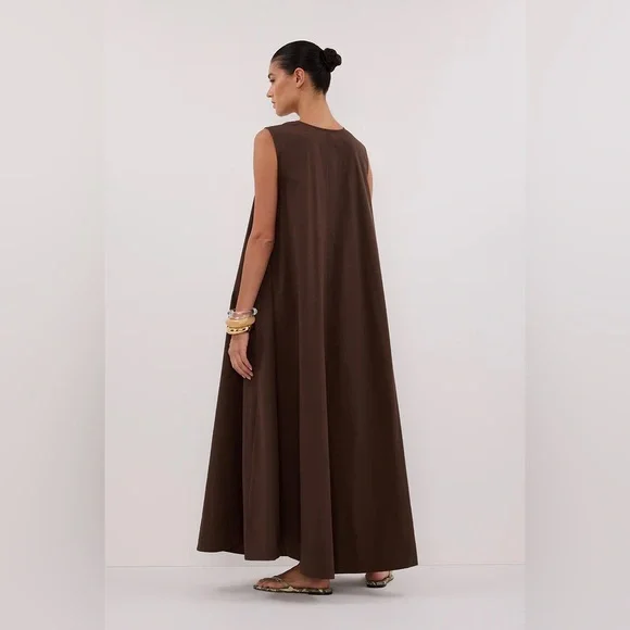 DISSH Gabby Brown Maxi Dress - Picture 4 of 11